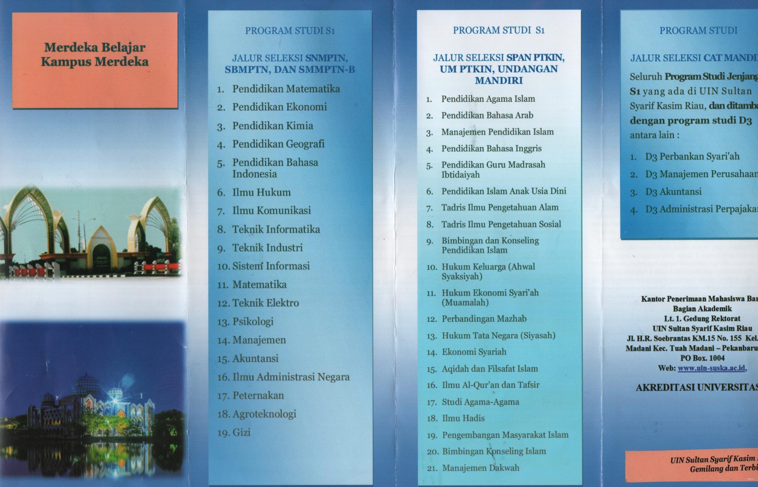 PENERIMAAN MAHASIWA BARU (PMB)