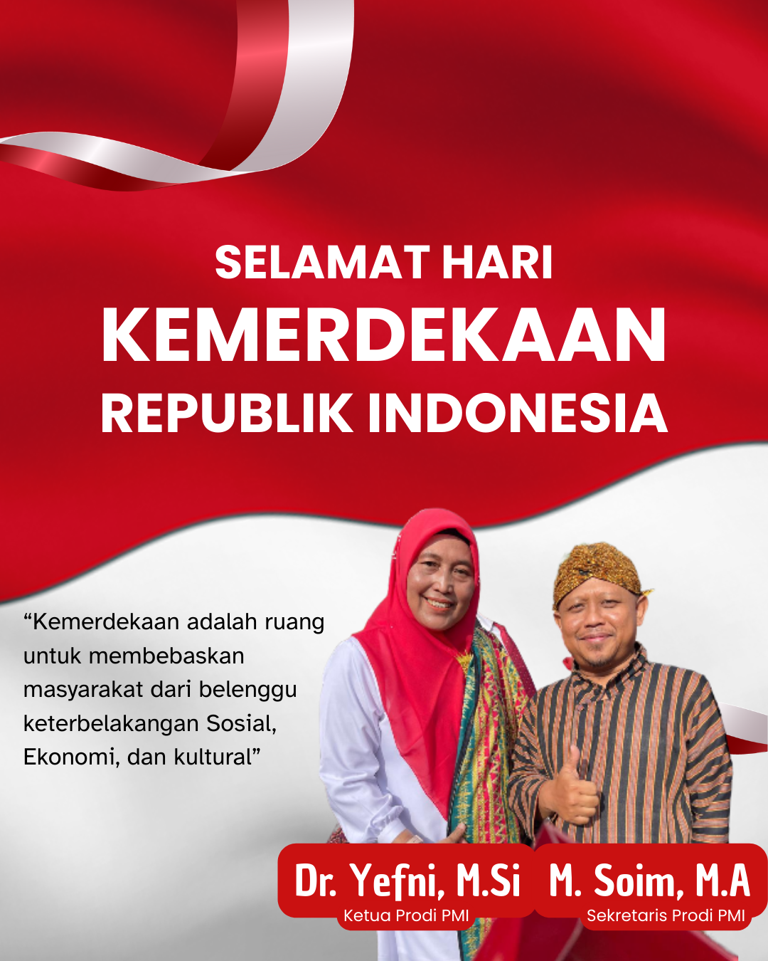 Rayakan Kemerdekaan RI dengan Semangat Pemberdayaan Masyarakat